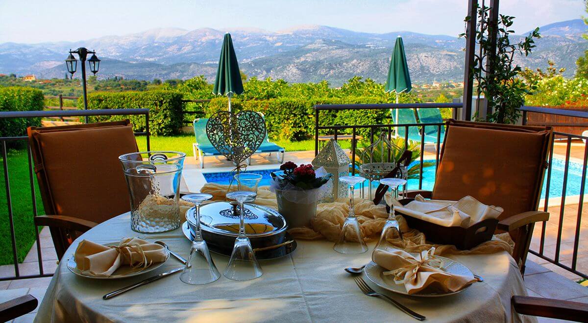 Villa Kantrillies e Mandola a Lakithra Kefalonia