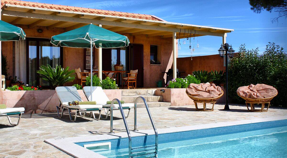 Villa Kantrillies e Mandola a Lakithra Kefalonia