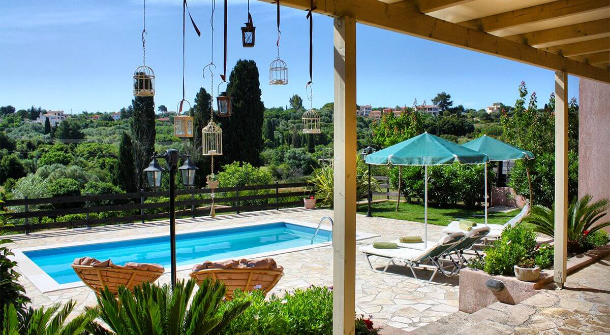 Villa Kantrillies e Mandola a Lakithra Kefalonia