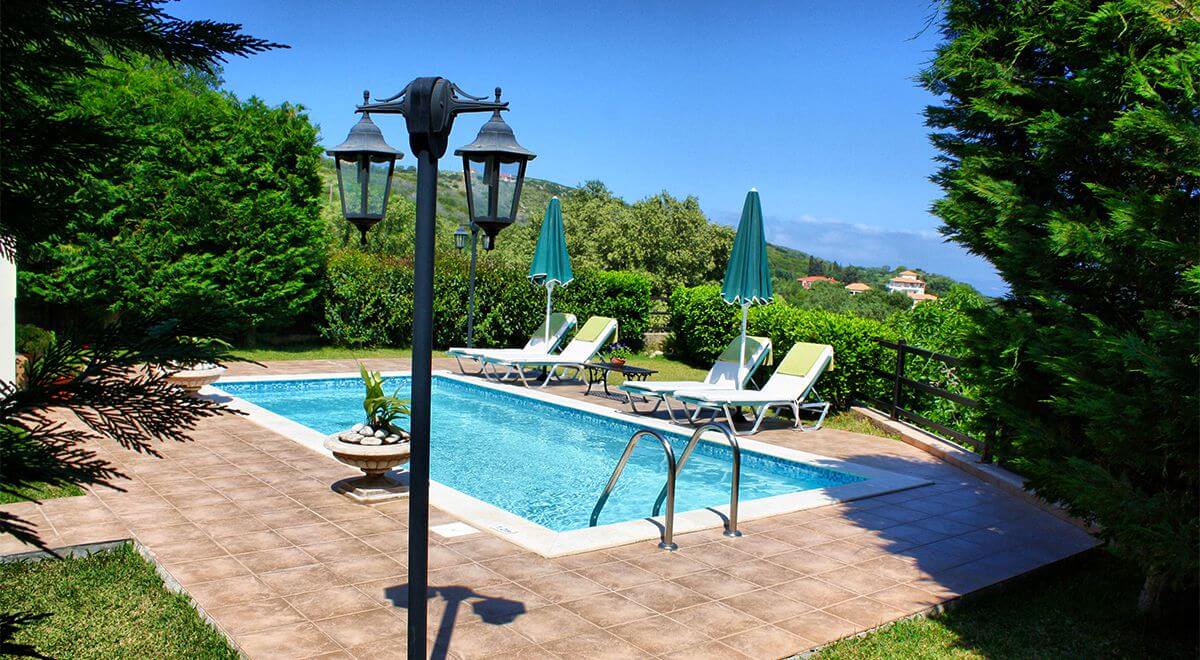 Villa Kantrillies and Mandola at Lakithra Kefalonia