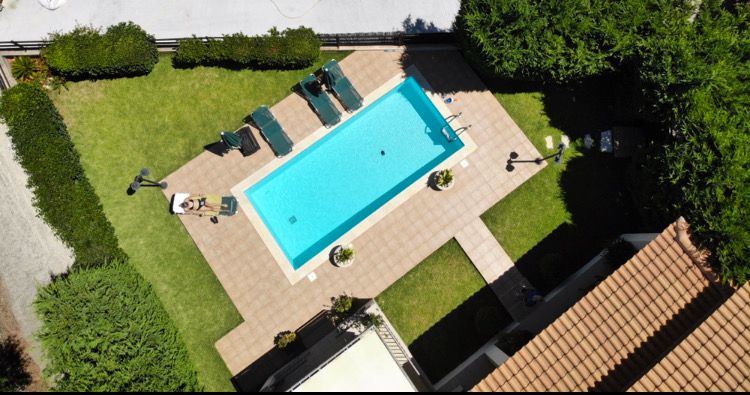 Villa Mandola from above